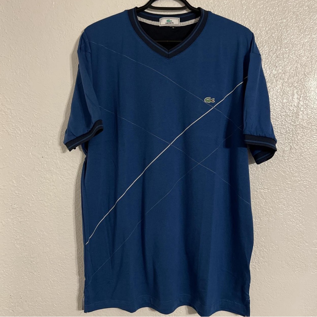 Lacoste Vneck Tshirt Lacoste Vneck Tshirt